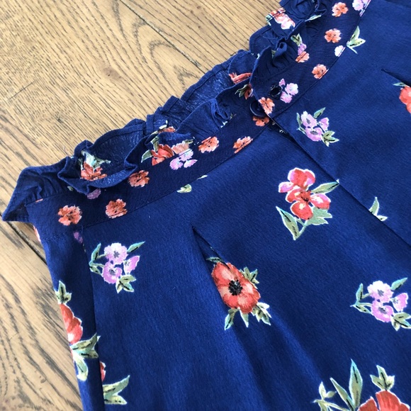 High waisted floral shorts - Picture 7 of 8